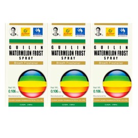 Guilin Watermelon Frost Spray, Helps Dry Throat & Breath Freshener 3g (3 Boxes)