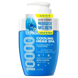 Elastine Cooling Head Spa 10000 Protein Clinic Treatment Cool Menthol Flavor, 1 piece, 700ml / 엘라스틴 쿨링 헤드 스파 10000 단백질 클리닉 트리트먼트 쿨멘솔향, 1개, 700ml