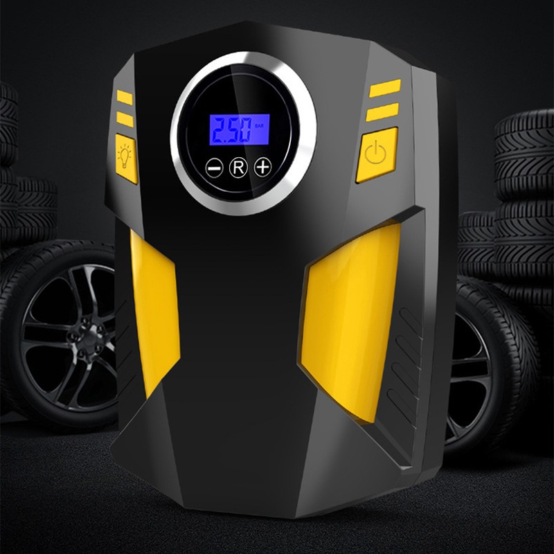 Digital Tire Inflator 12V DC Portable Air Compressor Pump 19