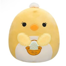 Squishmallows 2025 Original 8-Inch Easter B Squad Plush - Collectible Soft & Squishy Mini Stuffed Animal Toy - Add to Your Squad - Gift for Kids, Girls & Boys (Aimee The Chick)