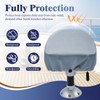 2 Pack Boat Seat Covers - Waterproof 600D Heavy Duty