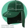 MFAZ Morefaz Ltd Junior Legionnaire Style Baseball Cap Sea Green