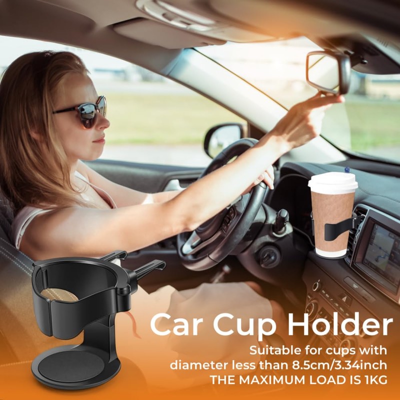 Car Cup Holder,2PCS Universal Car Drink Holders, car cup holder