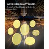 FAHKNS CVD ZnSe CO2 Laser Lens Dia:20mm/0.79" FL63.5mm/2.5" T2.2mm (Meniscus)