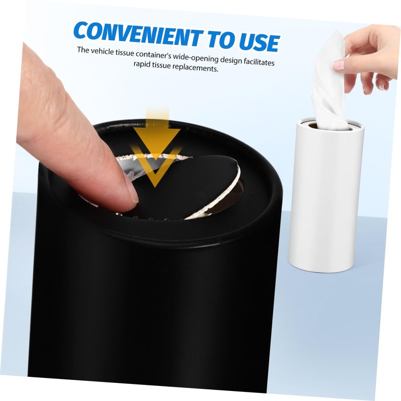 MAGICLULU 4Pcs Car Tissue Dispenser Minimalist Tissue Box Covers for