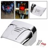Unbranded Chrome Tail Light Visor Cover For Harley Sportster XL