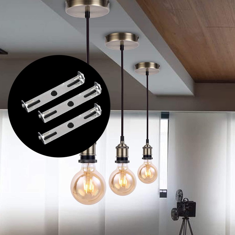 Rybtd Pack of 4 Ceiling Light Bracket 105 mm Pendant