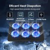 TimeVrinql Portable Computer Stand， 6 Quiet Cooling Fans and 6
