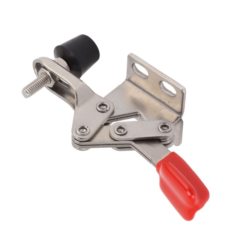Horizontal Toggle Clamp Stainless Steel 66lb Holding Capacity 80 Degrees