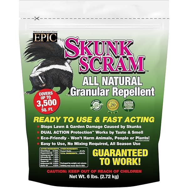 Skunk Scram All Natural Granular Repellent - 6 lb. Bag