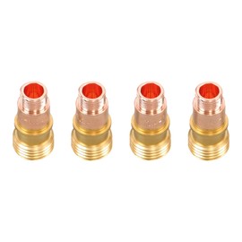 Thomletha WP17 WP18 WP26 Torch Parts Kit - 22PCS Stubby Gas Lens and 10 Glass Cups - Full TIG Welding Consumables Set with O-Rings