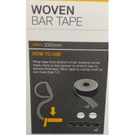 Serfas Woven Bar Tape, orange, EVA backed for extreme comfort, 2000mm