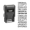 Trodat Printy 4822 - Multi Word Stamp - 12 Different