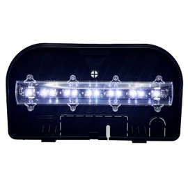 SW PRODUCTS Replacement Top and Light and 12V1A Power Adapter for Koller Products 5 Gallon Fish Tank