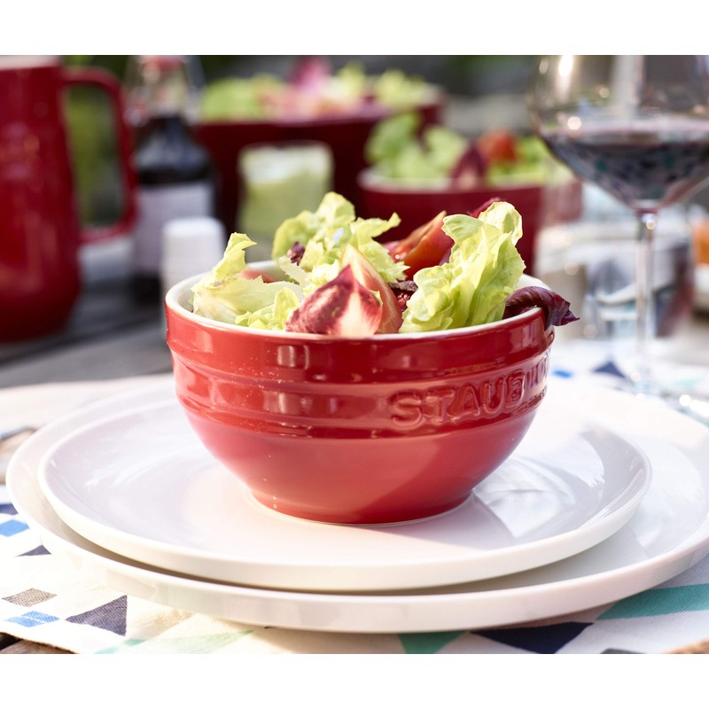 Staub Ceramic Bowl Large Bowl Desert Bowl Cherry 17 cm