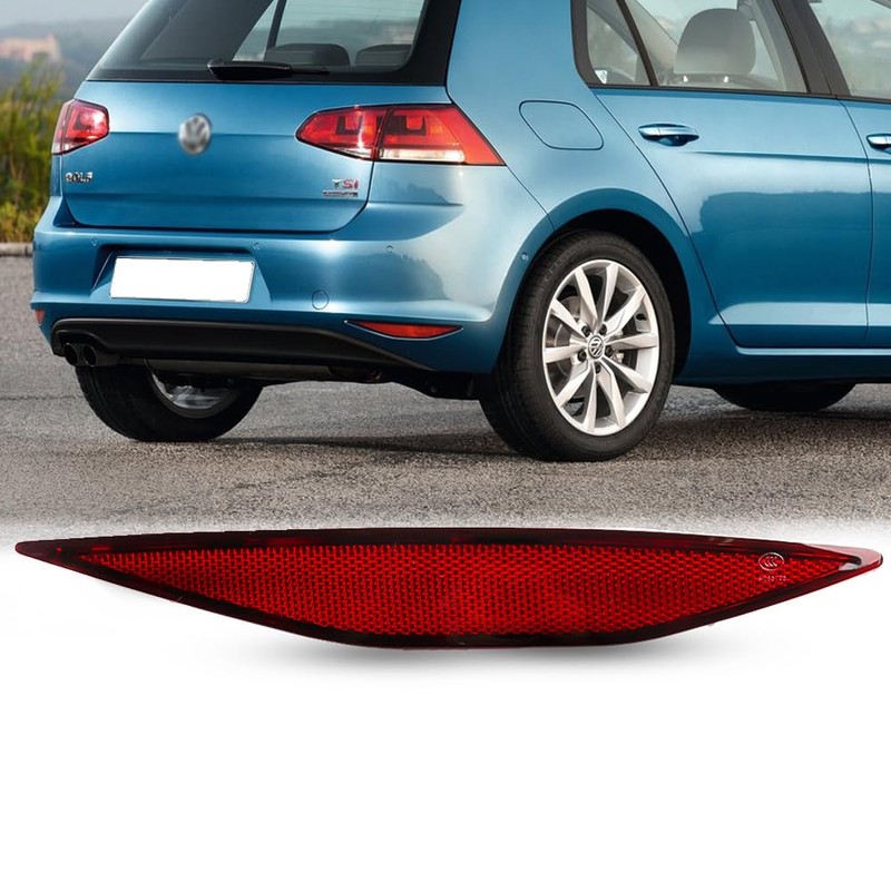 ROBUST Rear Right Driver Side Bumper Red Reflector Replacement for