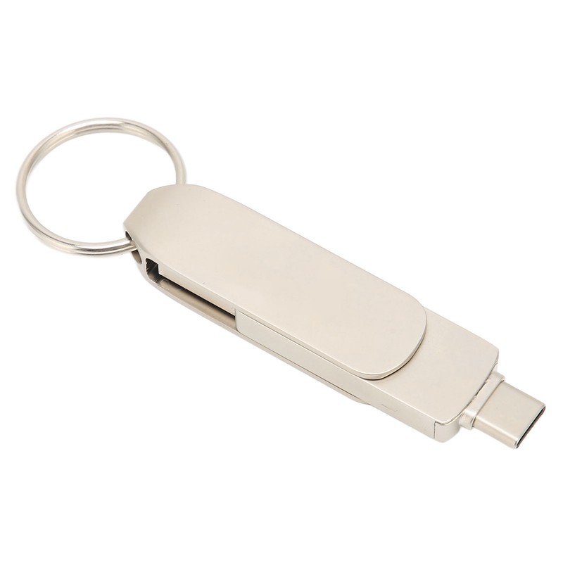 Key Chain Flash Drive 2 in 1 OTG USB3.0 TO