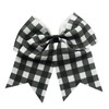 Checkered Plaid Cheer Bow Buffalo Plaid Ponytail Holder Plaid Cheerleading