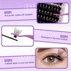 WENDY Lashes Clusters Lash Clusters 60D+80D DIY Eyelash Clusters 3D