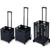 3-in-1 Foldable Shopping Cart with Box Basket Hand Cart Set Folding Cart Medium