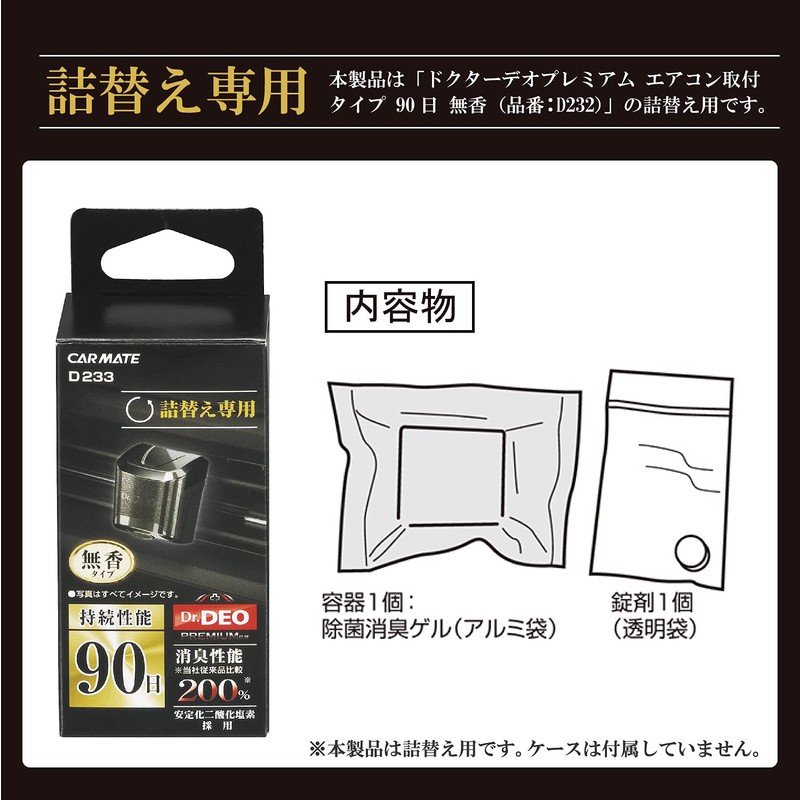 Car Mate Dr. Deo Vehicle Air Freshener, AC Vent Type