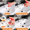 Drain Clog Remover, 25inch Drain Snake Hair Remover(3pcs), Hair Catcher