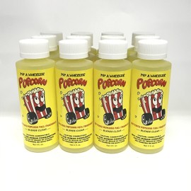 Power Plus Lubricants (12) Popcorn Fuel Fragrance for Car, Motorcycle, ATV