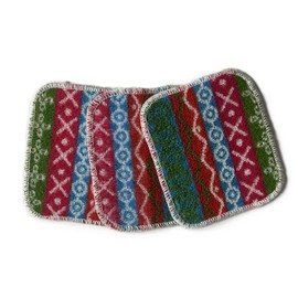 Non-Scratch Scourer, 3-Pack,multi-purpose Reusable Long-Lasting Cleaning Pad for Kitchen and Household Cleaning, Eco-Friendly Dishwasher Safe Soft Scrubber (Green)