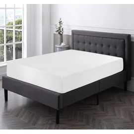 FLL Mattress, Twin Mattress 8 inch Medium Firm Feel Gel Memory Foam Mattress with CertiPUR-US Certified Twin Size Mattress for Cool Sleep & Pressure Relief (White)