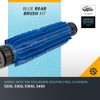 Dolphin Genuine Replacement Part — Rear Blue Brush Kit —