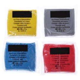 BOGEEL Colorful Kneaded Art Eraser Soft Sketch Putty Rubber Kneadable Rubber Eraser for Kids Color Randomly,Eraser