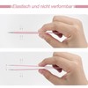 Pack of 6 Tweezers Point, Tip Tweezers, Eyelash Tweezers, Precise