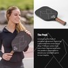 The Untamed - Thermoformed Carbon Fiber Pickleball Paddle (The Peak)
