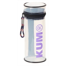 Raymay Fujii KM197PW Pencil Case, Pencil Case, KUM Stand Pen Case, Pastel White