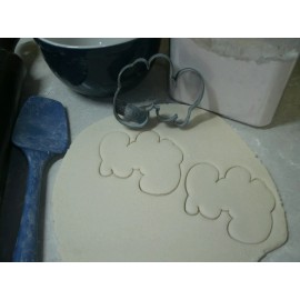 AJT BABY WORD CURSIVE FUN FONT SHOWER GENDER REVEAL COOKIE CUTTER USA PR845