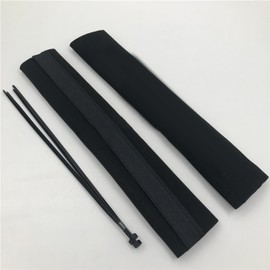 Motorcycle Front Shock Absorber Cover Dust Prevention Shock Suspension Protector for Dirt Bike Black