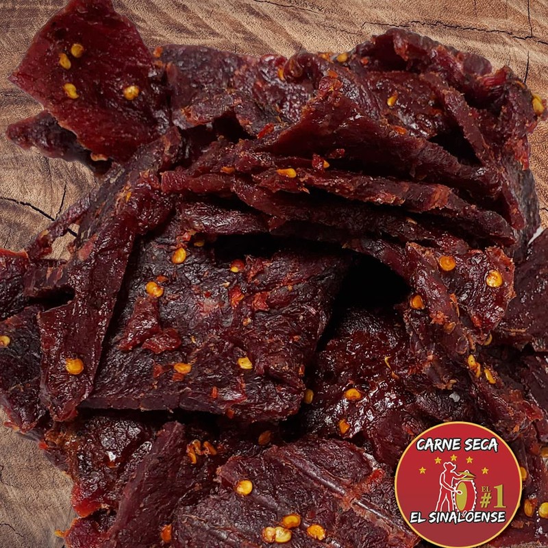 Beef Jerky El Sinaloense (Hot and Spicy, 10 oz (Pack