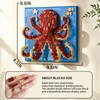 Octopus Wall Art Building Sets for Adults,3D Mini Octopus Building