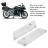 2 Pcs Saddlebag Latch Covers Saddle Bag Outer Lid Hinge
