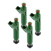 X AUTOHAUX 4 Pcs 195500-3660 23209-22040 Car Fuel Injector Nozzle