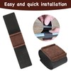 YANINEE 24 pieces parquet floor protectors for chairs swing chair