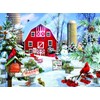 SUNSOUT INC - A Snowy Day on The Farm -