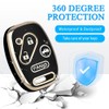MILD EAST for Honda Key Fob Cover with Keychain, Car