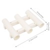 Rod Storage Holder Wall Side Mounted 3 Tube Fishing Pole