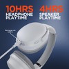 Collapsible Wireless Headphones + HD Stereo Speakers Flip The Ear