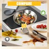6 pcs Silicone Spoon Holders,Heat Resistant Spoon Rests Kitchen Utensils