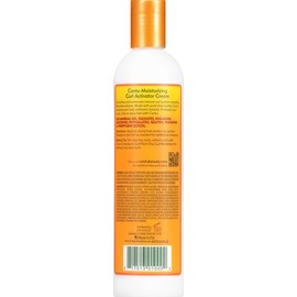 CANTU - Crema humectante activadora de rizos con manteca de karité para cabello natural, 12 onzas