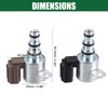 X AUTOHAUX Transmission Shift Control Solenoid, Solenoid Valve B&C, for