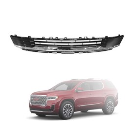 Acadia Front Bumper Grille Lower Grill With Chrome Trim For 2020 2021 2022 2023 G-M-C Acadia TNL