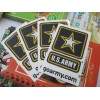 4 pcs U.S. ARMY / GOARMY.com decals stickers 4" x